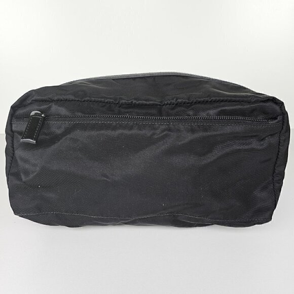 Prada Black Nylon Double Zip Large Toiletry Case Bag - Picture 3 of 7